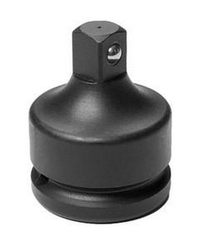 Grey Pneumatic 3/4" F x 1/2" M Adapter w/ Locking Pin Socket (3008AL)
