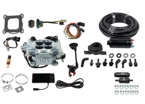 FiTech Go EFI 4 600HP Aluminum Master Kit w/Inline Fuel Pump (31001) by JB Tools