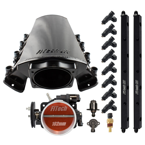 FiTech Loaded LS7 Aluminum Intake Manifold 750HP Kit (70078) by JB Tools