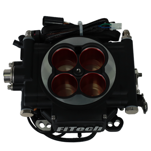 FiTech Go EFI 4 Power Adder Matte Black Finish 600HP System (30004) by JB Tools