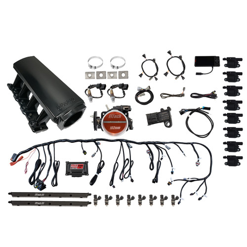 FiTech LS Kit LS1/LS2/LS6 750HP w/Trans Control Truck LED Coil (79009) by JB Tools