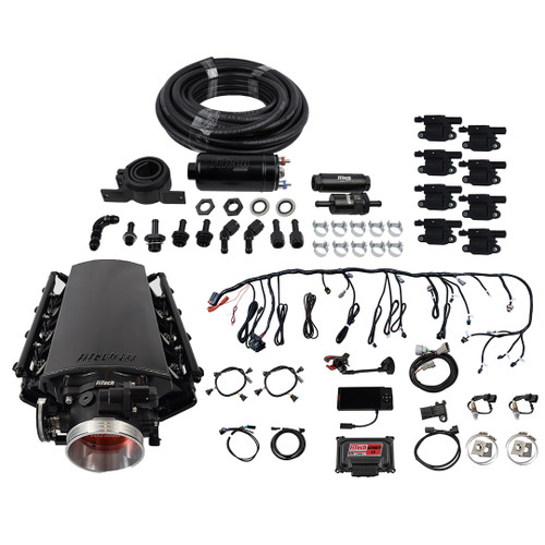 FiTech LS EFI w/70002 Kit Inline Fuel Pump & LED Coil Pack (79102) by JB Tools