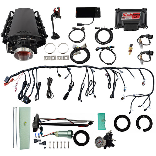 FiTech LS 500 HP EFI System w/ Intake & In-Tank Module (76101) by JB Tools