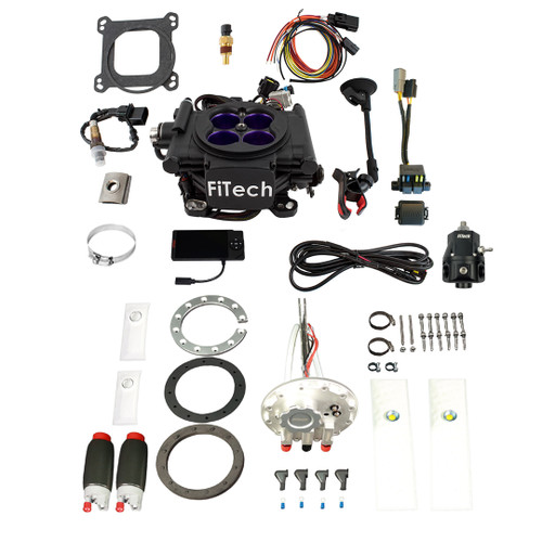 FiTech Mean Street 800 HP Black EFI w/Dual Pump In-tank Module (36408) by JB Tools