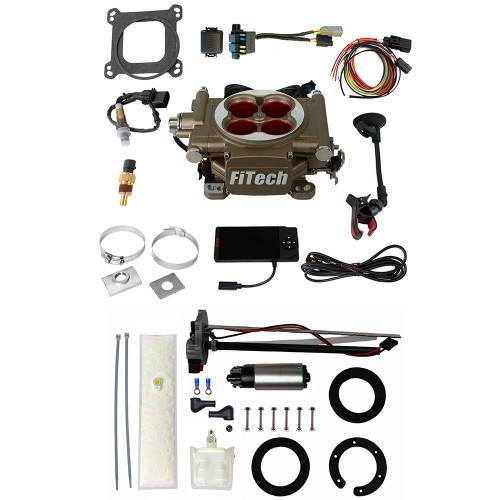 FiTech Go Street 400 HP Cast EFI w/ 255 LPH In-Tank Master Kit (36103) by JB Tools