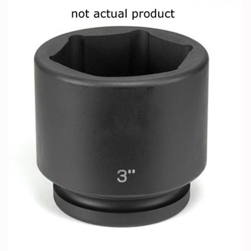 Grey Pneumatic 4108R 1" Drive x 3-3/8" Standard Socket