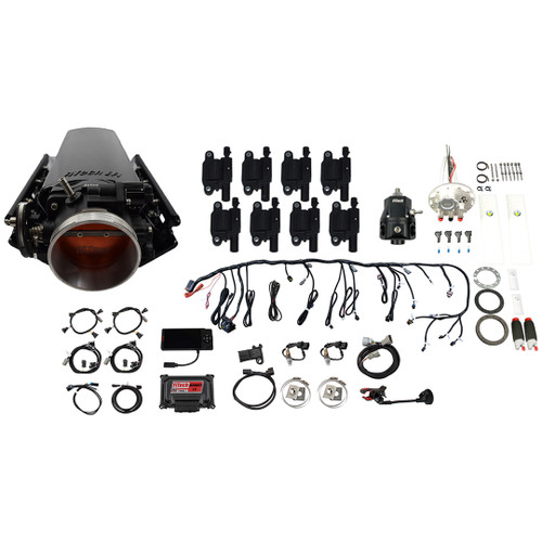FiTech LS 1000HP EFI Long Dual Pump Master Kit w/ TC/Coil/LED (79933) by JB Tools