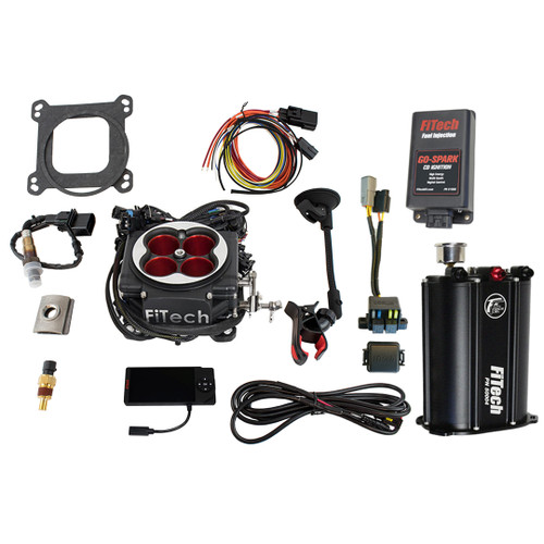 FiTech Go Port EFI Standalone w/ Force Fuel & CDI Master Kit (93514) by JB Tools