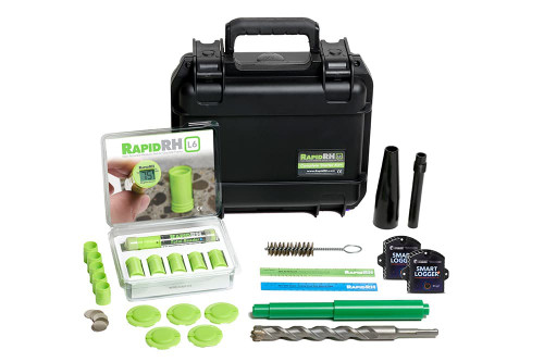 Wagner Meters Concrete Moisture Test Kit+ RH L6 (°F) (880-R0002-012) by JB Tools