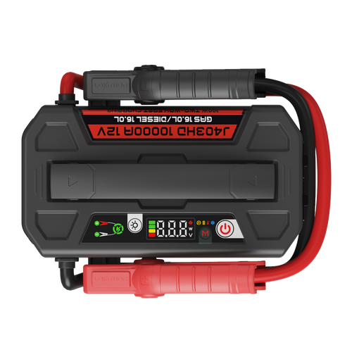Lokithor LiPO 12V 236.8Wh 10000A Jump Starter (J403HD) – 10000A LiPO jump starter with 236.8Wh for long-lasting power.