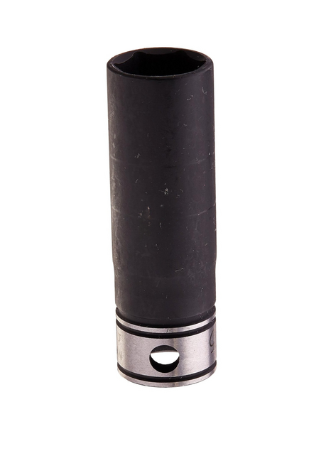 Grey Pneumatic 89010MD Dado doble con accionamiento de 1/4" x 10 mm de profundidad, 6 puntas
