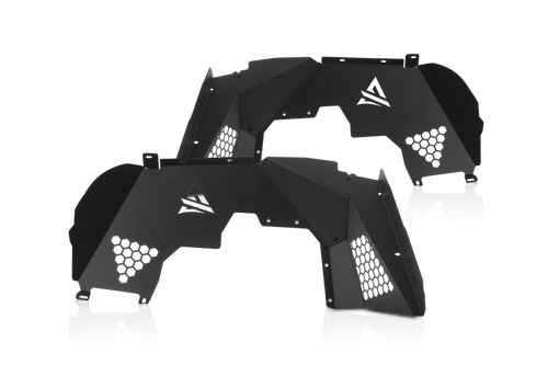 Black Attica 4x4 ATTJT01G102-BX Frontier Inner Fender for 2019-2024 Jeep Gladiator JT.