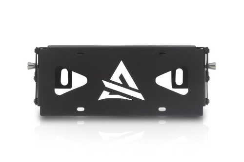 Black Attica 4x4 ATTK102-BX Terra Universal Offroad Front Bumper Winch Flip-Up Roller Fairlead Plate.