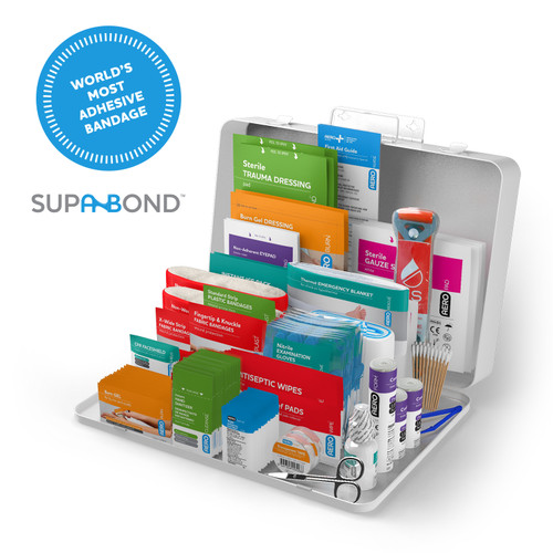 Surefill 50B Series ANSI B First Aid Kit – Metal Case (SF50BT) Kit Contents