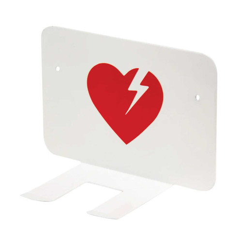 Cardiact Lifepak CR2 White/Red Wall Bracket (11210-000046)