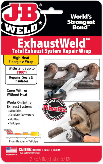 JB Weld 2" X 72" Repair Wrap, White (38572)