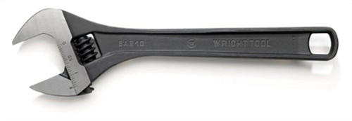 Wright Tool Adjustable Wrench Max Capacity 2 1/8" Black Industrial 18" (9AB18)