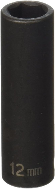 Grey Pneumatic 3/8" Drive x 12mm Deep Socket (1012MD)