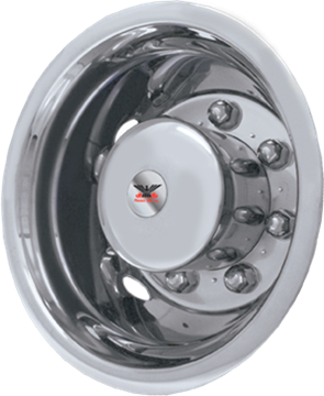 Phoenix USA 19.5" 8 Lug Wheels Rear Pair DOT Axle Set (NH8494R) by JB Tools