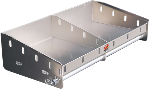 Phoenix USA 7" x 28" x 15" Double Helmet Shelf (SP280HSA) by JB Tools