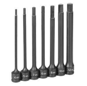 Astro Pneumatic 19ピース 3/8インチ ナノインパクトソケットセット