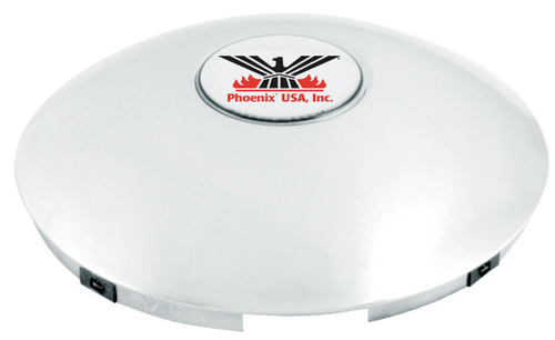 Phoenix USA 5-Spline 2.75" Emblem Indent Center Hub Cover (Q1502B) by JB Tools