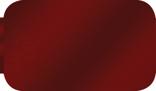 Phoenix USA 2.75" X 1.75" Rectangular Red Reflector (B489R) by JB Tools