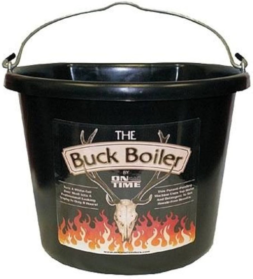 On Time Feeders Buck Boiler XL 97000 for larger capacity deer feed boiling system.