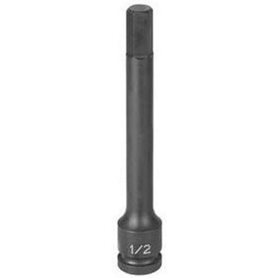 Grey Pneumatic 1/2" Drive x 8mm Hex Driver 6" Length Socket (29086M)