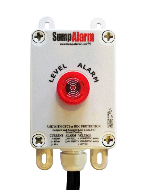 Sump Alarm Original 120V 16' Float High Water Alarm (SA-120V-1L-16) by JB Tools