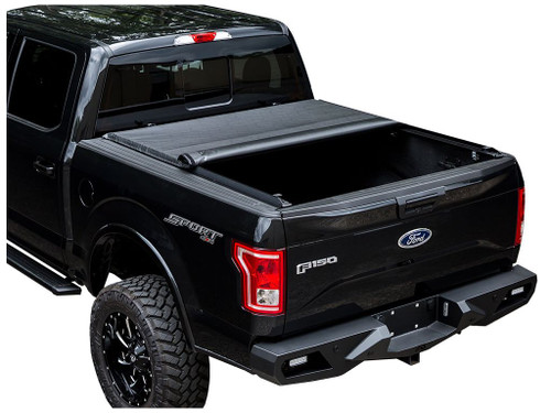 The Access 12269 Original Soft Roll Up Tonneau Cover provides durable truck bed protection with a sleek, low-profile design. Featuring a commercial-grade dual-sided vinyl tarp and a rigid aluminum frame, it offers superior durability and security. The weather-resistant ELEMENT SEAL perimeter gasket keeps cargo dry, while the AutoLatch II dual locking system ensures a secure fit. XT-Dial tension adjusters prevent sagging, and the no-drill Tight Bite clamp system allows for easy installation. Designed for convenience, this roll-up tonneau cover offers full bed access and is made in the USA with a 5-year limited warranty.