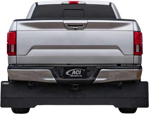 The Access H2010029 ROCKSTAR Full Width Tow Flaps are designed for ultimate protection with their 5/16-inch composite rubber and black diamond plate aluminum construction. These easy-to-install mud flaps offer a perfect fit for a variety of trucks, protecting against gravel, mud, and road debris. The adjustable rubber accommodates up to 4" above OEM ride height. Designed for rear-position installation with no drilling, they are ideal for fifth-wheel trailers and offer a quick, tool-free removal. Not compatible with dual exhaust or Raptor models.