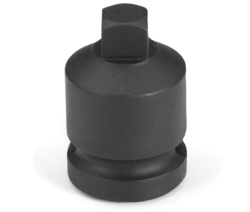 Grey Pneumatic 1/2" Drive x 5/8" Square Male Pipe Plug Socket (2020PP)