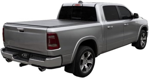The Access B1040069 LOMAX Hard Folding Tonneau Cover offers a sleek, low-profile design for trucks with a 6 1/2 ft bed, providing full access to the truck bed. Made from durable aluminum with a matte black finish, it combines style, security, and easy installation without drilling. This cover ensures a weathertight seal and features integrated storage clips, providing both protection and convenience. Backed by a 3-year warranty, it is designed for easy removal and reinstallation. Ideal for truck owners seeking a high-performance, reliable tonneau cover.