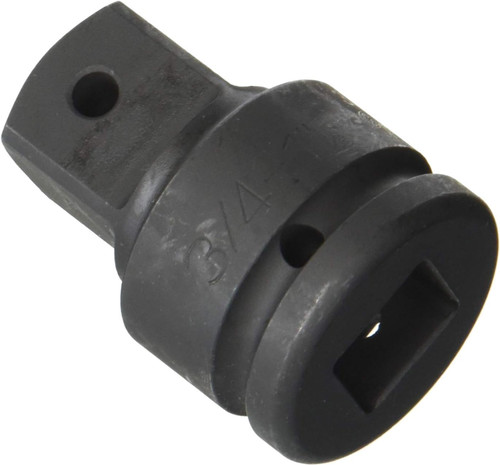 Grey Pneumatic 3/4" Female x 1" Male Adapter w/Pin Hole Socket (3009A)