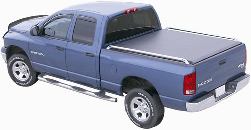 The Access 24139 Limited Edition Roll-Up Tonneau Cover offers a sleek, low-profile design with marine-grade vinyl and lightweight aluminum for durability. Its AutoLatch II system ensures a secure lock, while the roll-up design provides full truck bed access. The hook-and-loop fasteners keep the cover tight, and integrated support bows prevent sagging under snow and rain. This no-drill, clamp-on cover installs easily and enhances both style and functionality. Perfect for truck owners seeking weather protection, security, and convenience, it comes backed by a 5-year warranty.