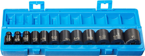 Grey Pneumatic 3/8" Drive 12 Pc. Standard Length Set - 12 Point (1202)