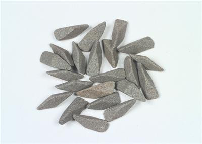 Raytech Ceramic Finish Media 41328R is a high-density ceramic tumbler media designed for fast, consistent finishing and deburring. Featuring a 0.375 in. polyhedron shape and 90 lbs./cu. ft. density, this media works well on machined, cast, and fabricated metal parts. Ideal for vibratory tumblers, it offers reliable performance for industrial applications requiring aggressive material removal and long-lasting durability. This 20 lb. gray ceramic media is sold individually and suited for a wide range of metal finishing tasks.