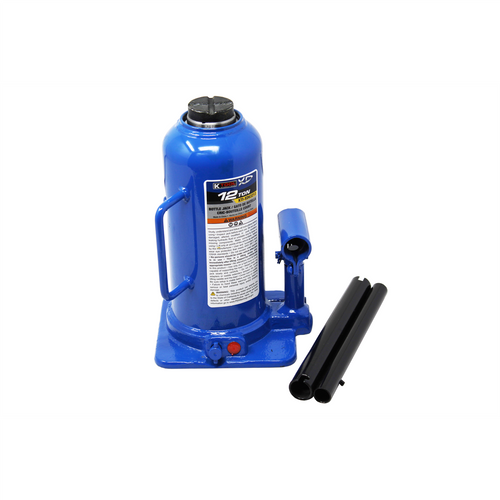 K Tool International Hydraulic Bottle Jack 12 Ton Blue (XD63213)