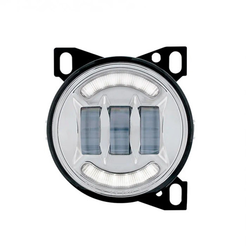 Haizer USA Chrome Driver LED Fog/Driving Light Assembly (HZR-6304D-C) by JB Tools