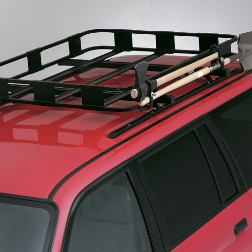 Surco Axe and Shovel Carrier AX100, mounts to Safari roof racks for tool storage
