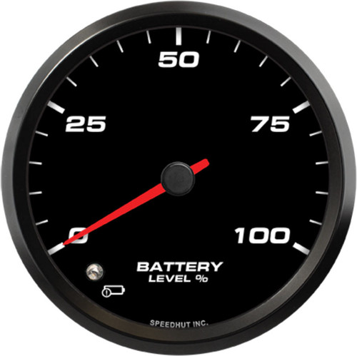 Speedhut 4" EV Orion Battery Level Gauge w/ Warning (FOR4-SC1-EV) by JB Tools