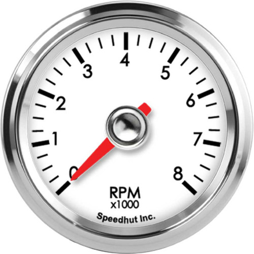 Speedhut 2-1/16" 8K RPM Tachometer (L2-TC3-LEG) by JB Tools