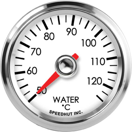 Speedhut 2-1/16" 50-125C Water Temp Gauge (L2-WT2-LEG) by JB Tools