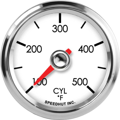 Speedhut 2-1/16" 100-500F Cylinder Head Temp Gauge (L2-CT1-LEG) by JB Tools