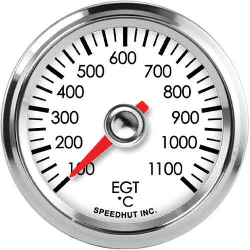 Speedhut 2-1/16" 100-1100C EGT Temp Gauge (L2-ET4-LEG) by JB Tools