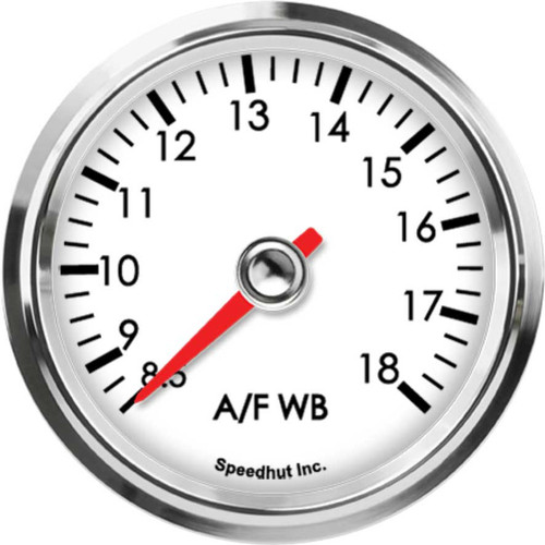 Speedhut 2-5/8" AEM 8.5-18 Air/Fuel Wide Band Gauge (L25-WB3-LEG) by JB Tools