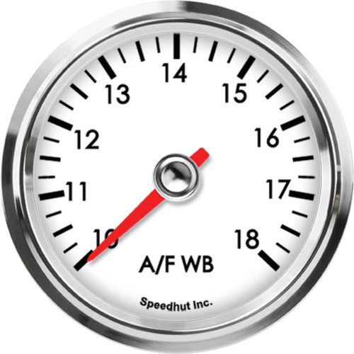 Speedhut 2-5/8" Innovate 10-18 Air/Fuel Wide Band Gauge (L25-WB6-LEG) by JB Tools