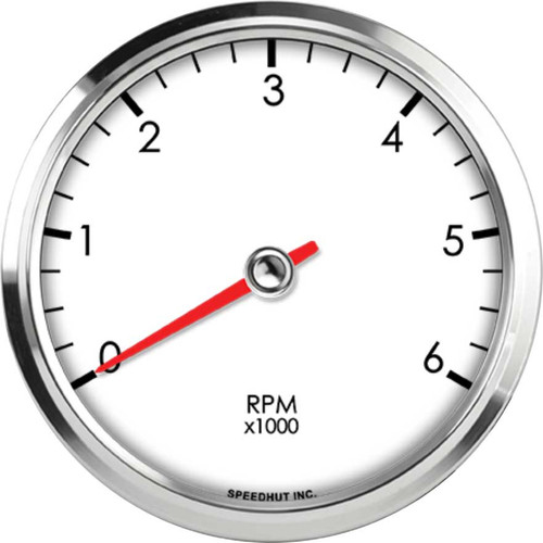 Speedhut 4" 6K RPM Diesel Tachometer (L4-TC8-LEG) by JB Tools