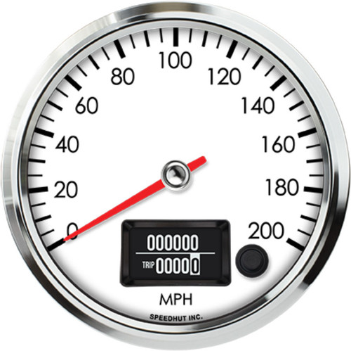 Speedhut 4-1/2" 200 mph GPS Speedometer (R45-S16-LEG) by JB Tools